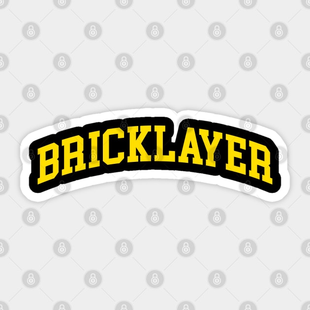 Bricklayer Sticker by monkeyflip